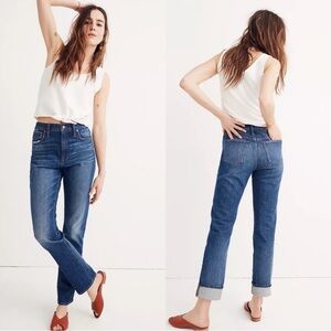 Madewell The High Rise Slim Boyjean